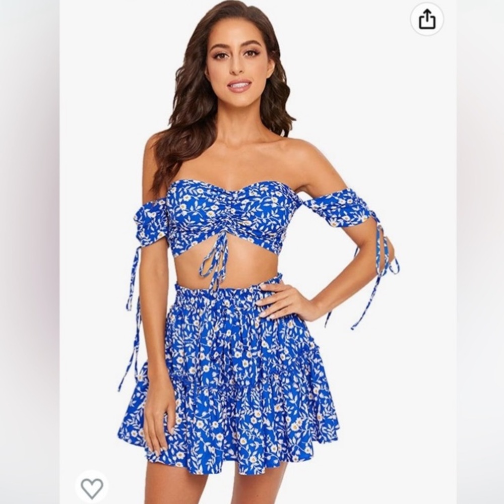 Amazon matching skirt set